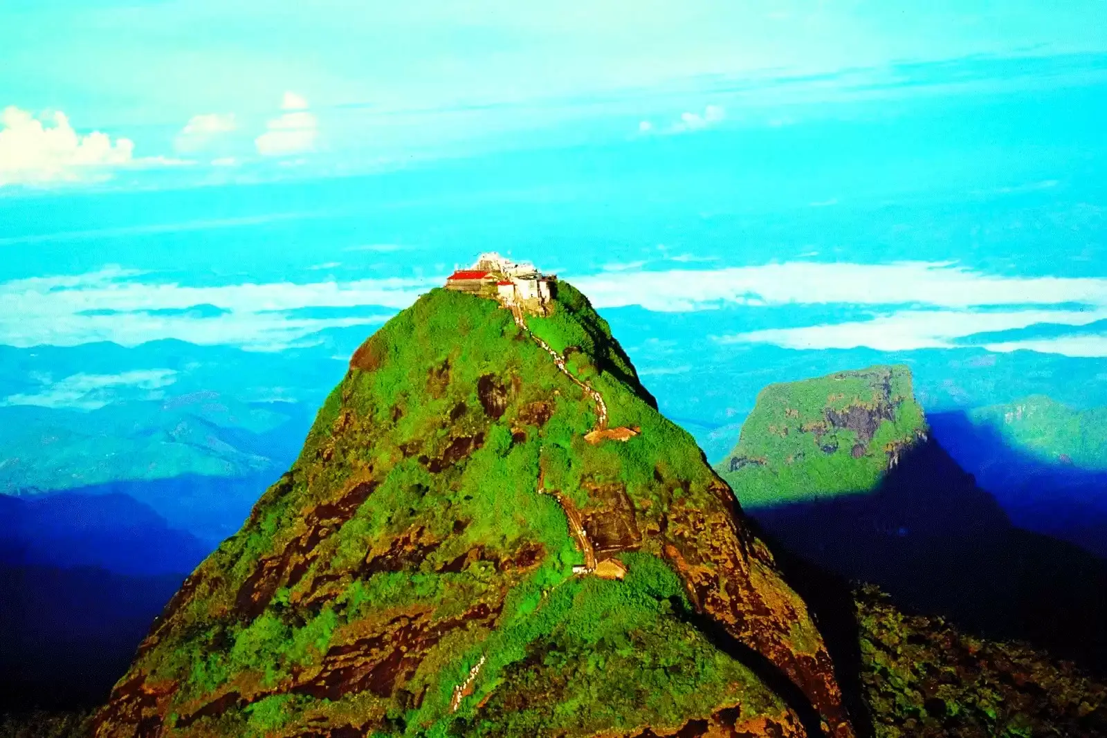 A scenic view of Sri Pada (Adam’s Peak)